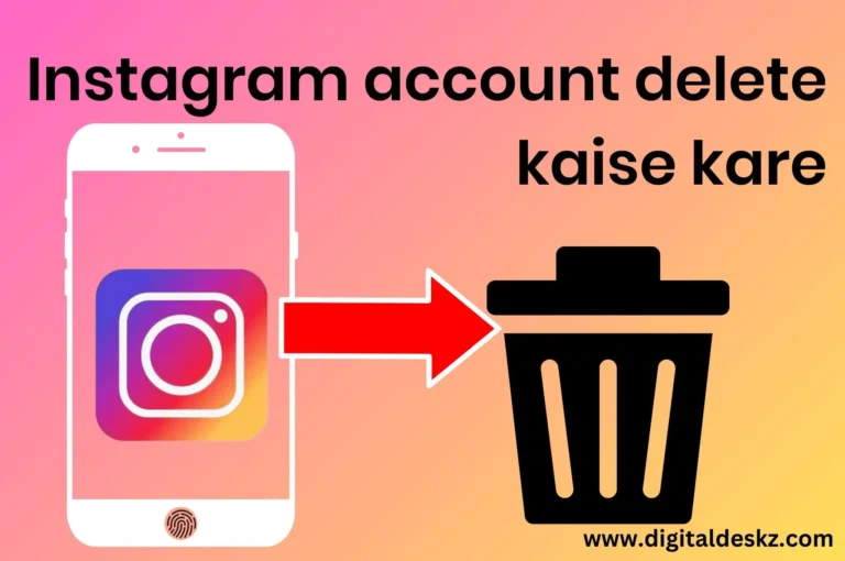 Instagram account delete kaise kare in hindi